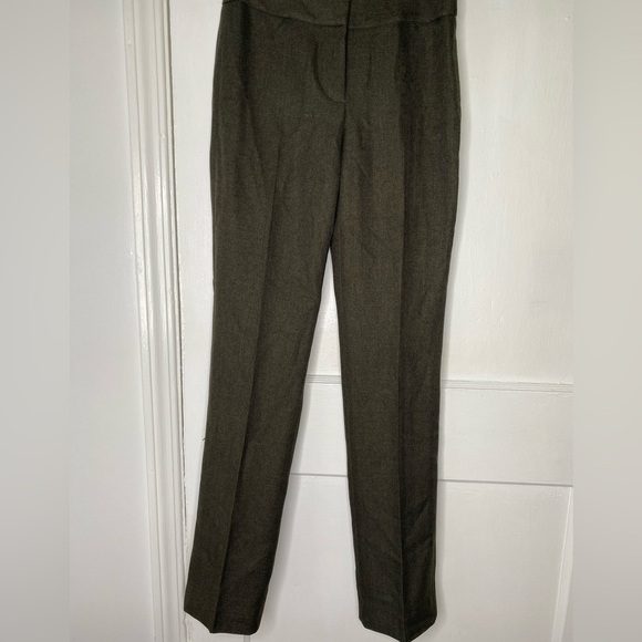 ANTONIO MELANI NWT Slim Leg Minni Loden Olive Green Women's Pants - Picture 1 of 7
